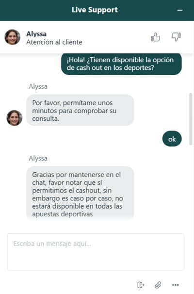 Wazamba Atención al cliente: Chat en vivo 