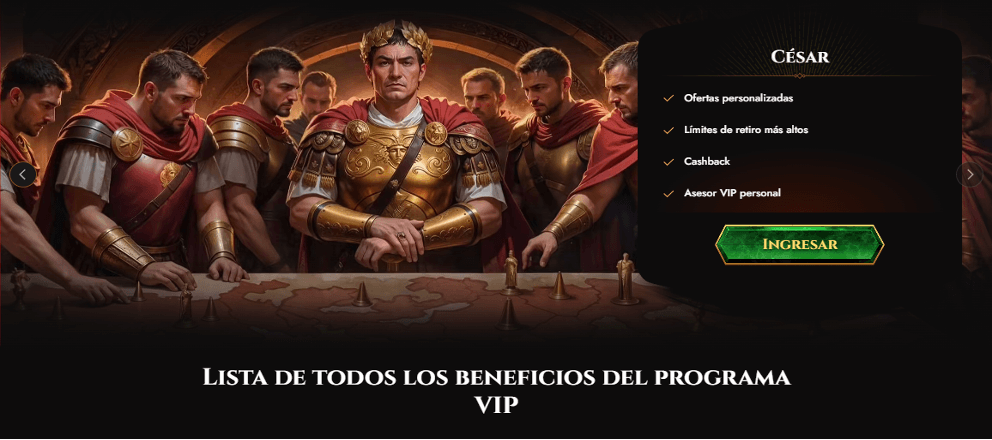 Legiano Casino: Club VIP