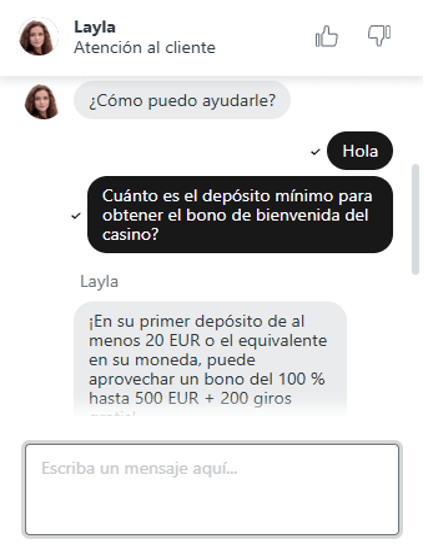 Legiano Casino: Chat en Vivo